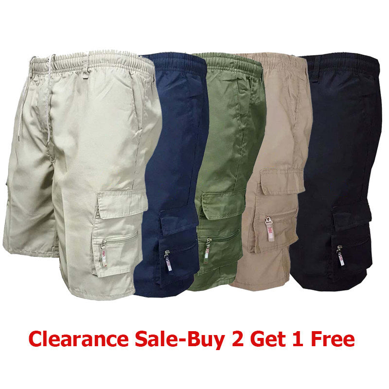 ð¥Men's Zipper Pockets Hiking Athletic Running Shorts